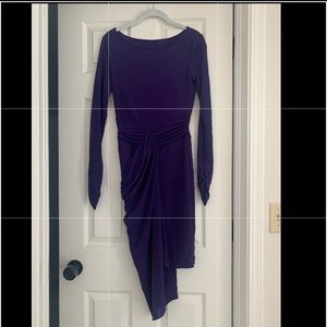 Bcbg size 0 Purple Midi dress